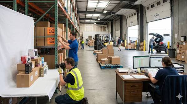 customer returns auction